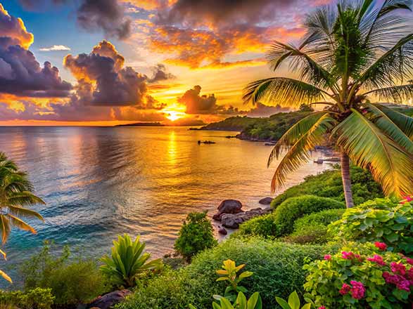 Croisière Antilles : Martinique, Guadeloupe, St Kitts, Tortola, Rép. Dominicaine 