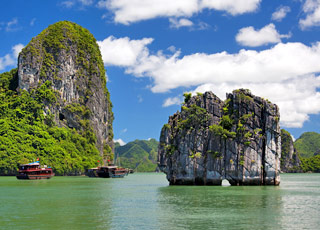 Crosi&egrave;re Baie d'Halong