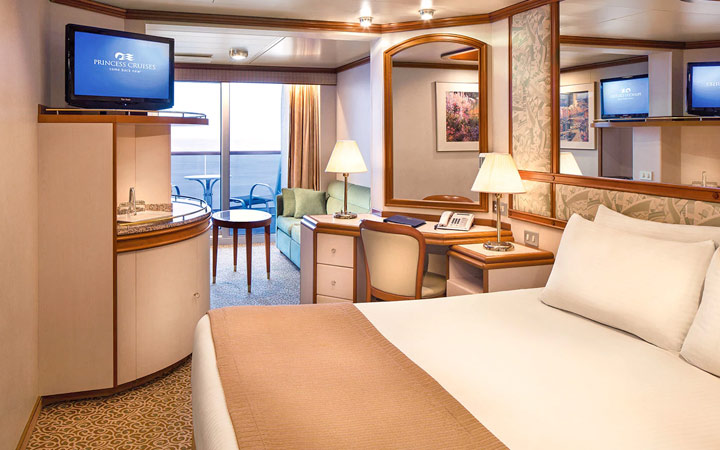 Emerald Princess Foto camarote Emerald Princess