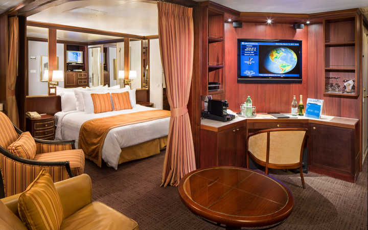 MS Prinsendam Foto camarote MS Prinsendam