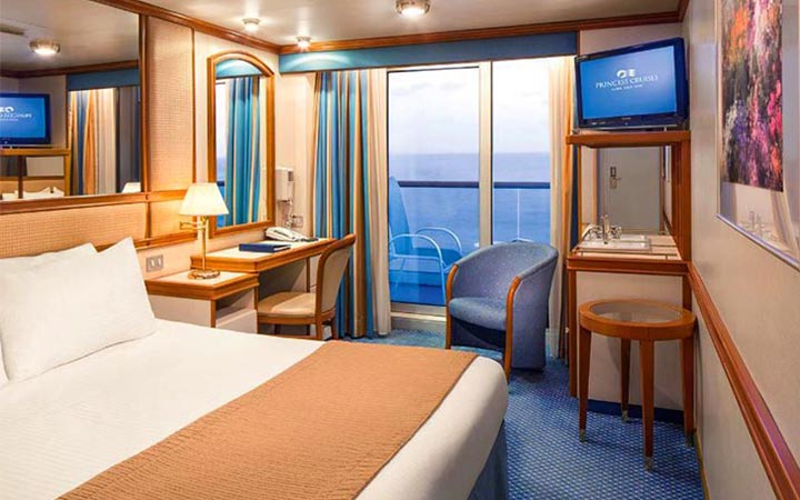 Sapphire Princess Foto camarote Sapphire Princess