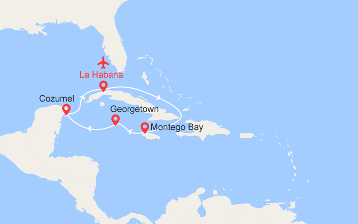 crucero cuba jamaica
