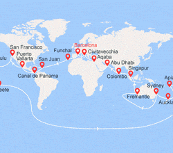 crucero vuelta al mundo 2019