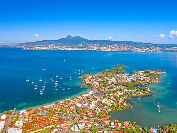 croisi&egrave;re Caraïbes et Antilles : Martinique, Guadeloupe, St Martin, Antigua, St Kitts, Dominique - Vols inclus 