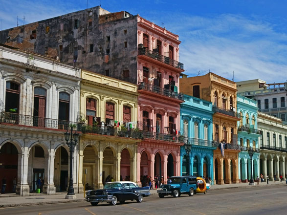 Cuba, Belize, Honduras, Mexique 