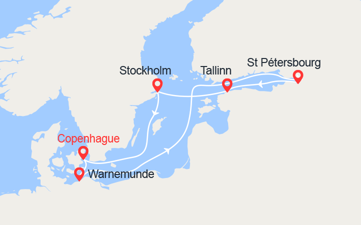 Itinéraire Baltique : Riga, Tallinn, Stockholm... 