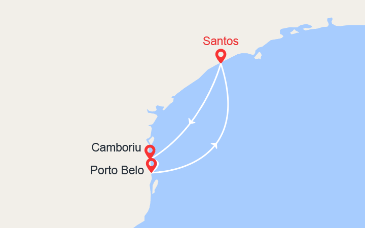 itinéraire croisière Amérique du Sud : Escapade au Brésil: Camboriú, Porto Belo 