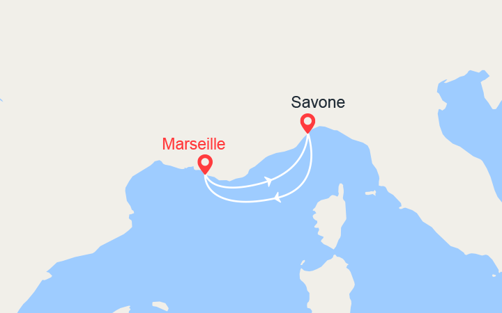 itinéraire croisière Méditerranée Occidentale : Escapade en Italie 
