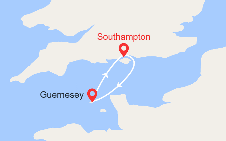 Itinéraire Escapade sur l'île de Guernsey 
