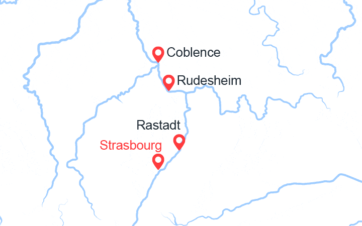 itinéraire croisière Rhin et ses affluents : Histoire, traditions et ambiance rhénane (CSW_PP) 