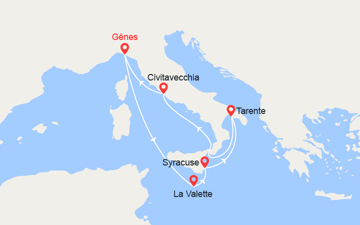 Croisiere Malte Sicile Italie 8 Jours Depart Genes Msc Croisieres Abcroisiere