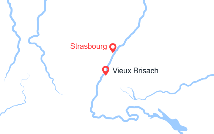 itinéraire croisière Rhin et ses affluents : Week-end de fête en croisière sur le Rhin (THE_TUB) 