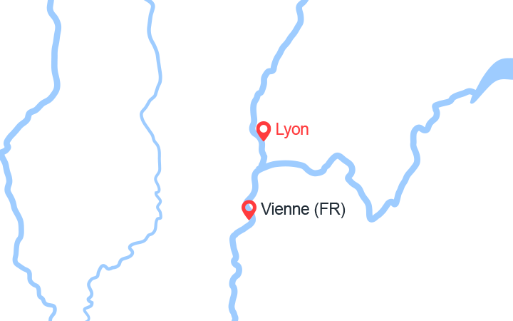 itinéraire croisière Rhône Saône - Yang Tsé Kiang : Week-end de Fête sur le Rhône (THL_A90) 