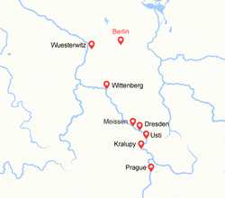itinéraire croisière Elbe Weser Isar Oder : *Entre Berlin et Prague, les plus belles escales de l'Elbe et de la Moldau (BPG_PP) 