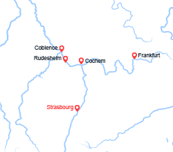 itinéraire croisière Rhin et ses affluents : 3 fleuves : le Rhin, la Moselle et le Main (SFS_PP) 