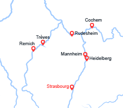 itinéraire croisière Rhin et ses affluents : 5 Fleuves : Rhin, Neckar, Main, Moselle et Sarre (SRF_PP)