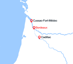 itinéraire croisière Gironde Garonne : Au cœur de Bordeaux et sa région : itinéraire découverte (BOS_PP) 