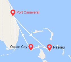 itinéraire croisière Caraïbes et Antilles : Bahamas : Nassau, Ocean Cay 