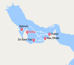 itinéraire croisière Moyen Orient : Bahreïn, Émirats arabes unis