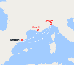 itinéraire croisière Méditerranée : Balade en Méditerranée 