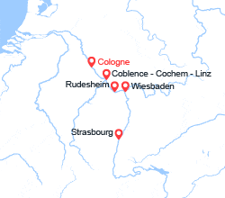 itinéraire croisière Rhin et ses affluents : Beauté du Rhin 