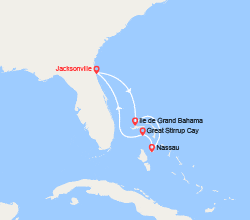 itinéraire croisière Caraïbes et Antilles : Cap sur les Bahamas 