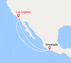 itinéraire croisière Caraïbes et Antilles : Cap vers le Mexique : Ensenada 
