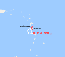 itin&eacute;raire croisi&egrave;re Caraïbes et Antilles : Cocktail Nature aux Antilles 