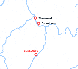 itin&eacute;raire croisi&egrave;re Rhin et ses affluents : Croisière festival : légendes, festivités et gourmandises sur le Rhin Romantique (CSF_FESPP) 