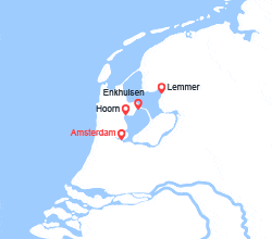 itinéraire croisière Europe du Nord : Croisière sur l'IJsselmeer, la perle de la Hollande (AIJ_PP) 