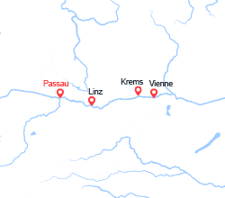 itinéraire croisière Danube : Danube: la découverte de l'Autriche 