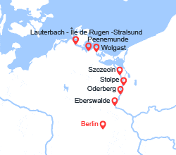 itinéraire croisière Elbe Weser Isar Oder : De la capitale allemande à la mer baltique (BSU_PP)