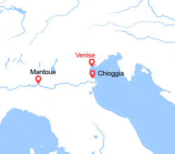 itinéraire croisière Pô : De Venise, la Cité des Doges, à Mantoue, bijou de la Renaissance (VMA) 