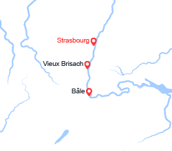 itinéraire croisière Rhin et ses affluents : Du cœur de l'Alsace aux sommets des Alpes suisses ( JUF_PP) 
