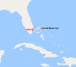 itinéraire croisière Caraïbes et Antilles : Escapade à Great Stirrup Cay 