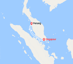 itinéraire croisière Asie : Escapade à Penang 