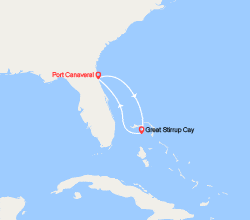 itinéraire croisière Caraïbes et Antilles : Escapade aux Bahamas 