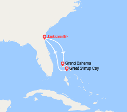 itinéraire croisière Caraïbes et Antilles : Escapade aux Bahamas : Grand Bahama, Great Stirrup Cay 