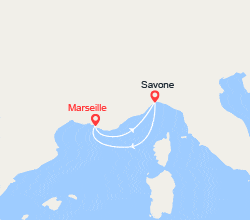 itin&eacute;raire croisi&egrave;re Méditerranée Occidentale : Escapade en Méditerranée : Italie 