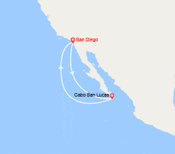 itinéraire croisière Amérique du Nord : États-Unis, Mexique 