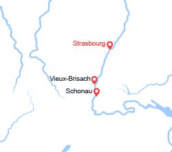 itinéraire croisière Rhin et ses affluents : Grande Croisière gastronomique sur le Rhin (GAS_PP)