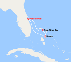 itinéraire croisière Caraïbes et Antilles : Great Stirrup Cay, Nassau 