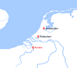 itinéraire croisière Rhin et ses affluents : La Hollande, pays des tulipes (ANV_PP) 