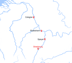 itinéraire croisière Rhin et ses affluents : La magie des marches de Noël sur le Rhin (SKL_PP) 