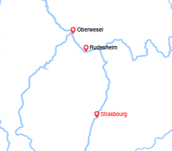 itin&eacute;raire croisi&egrave;re Rhin et ses affluents : Le Rhin en fête (SKR_PP) 