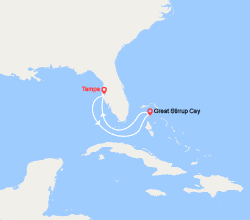 itinéraire croisière Caraïbes et Antilles : Les Bahamas : Tampa, Great Stirrup, Bahamas 