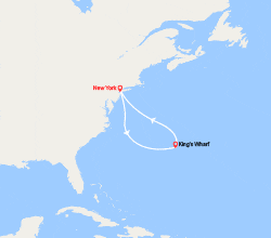 itinéraire croisière Caraïbes et Antilles : Les Bermudes depuis New York  