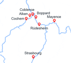 itinéraire croisière Rhin et ses affluents : Les Vallées de la Moselle et du Rhin, la magie des 2 fleuves (CMS_PP) 