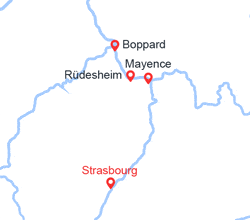 itinéraire croisière Rhin et ses affluents : Noël dans la vallée du Rhin Romantique (NOW_PP) 