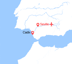 itin&eacute;raire croisi&egrave;re Guadalquivir : Nouvel An andalou (NAA) 